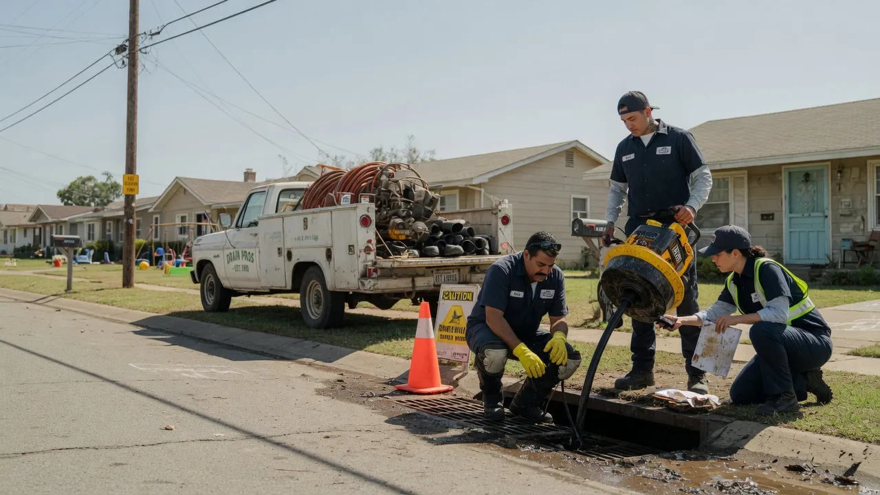 Drain Cleaning in Connerville, OK near me